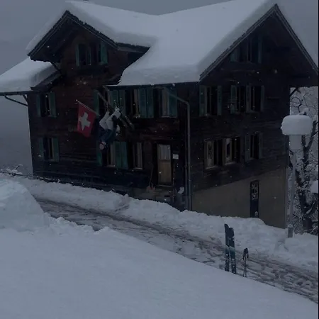 Traditional Chalet In Wengen - Top Floor Exterior photo